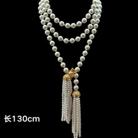 Collier à pampilles en moissanite de style français vintage, fermoir abeille, bijoux élégants multi-usages pour femme, chaîne en argent 925