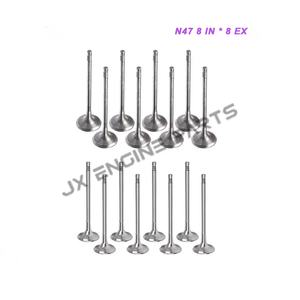 Valvola di Aspirazione e Scarico N47 N57 per BMW <span class=keywords><strong>2</strong></span>.0 <span class=keywords><strong>3</strong></span>.0L 120d 318d 320d 420d 518d 520d 640d 730d 740d X3 X4 X5 X6 <span class=keywords><strong>2</strong></span>.0L <span class=keywords><strong>3</strong></span>.0L N47D20 Diesel - Product Image 3