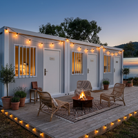 Casa Prefabricada Moderna, Casa Desmontable para Resort, Villa y Cabaña Glamping