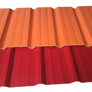 Línea de extrusión de lámina de techo de bambú con buena fórmula de material, máquina de fabricación de tejas esmaltadas españolas de plástico PVC