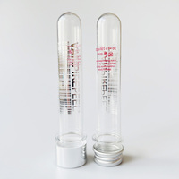 40ml 50ml 70ml 80ml 100ml Bouteille de tube à essai en plastique Lacet Câble de données Bouteille d'emballage