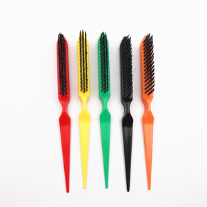 Perruque démêlante en poils de sanglier et peigne à brosse à cheveux avec logo personnalisé, meilleure vente - Product Image 3