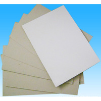 Mejor modelo de cartón dúplex estucado de 200gsm-500gsm con reverso gris para cajas plegables y embalaje
