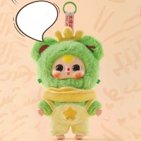 Authentique série d'aventures de conte de fées pour bébé, jouet tendance mignon, boîte à surprises, figurine de collection, peluche en fourrure, poupée en vinyle faite à la main