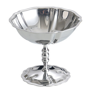 ชามขนมหวานสแตนเลส 304 ถ้วยไอศกรีม ชามเสิร์ฟของว่างสำหรับงานเลี้ยง โรงแรม ร้านกาแฟ - Product Image 5