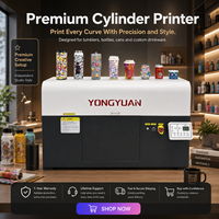 Imprimante UV à jet d'encre automatique 360° I1600/i3200 CF3 G5i pour l'impression intégrale des emballages cylindriques de pots de parfum et cosmétiques