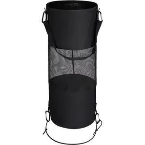 Wholesale custom Portable Marine Garbage Bag Mesh Trash Container for Boating Large Opening Boat Trash Can