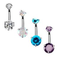 2025 nombril anneaux en gros femmes nouveaux bijoux en acier inoxydable Non balancent nombril Piercing mode corps bijoux