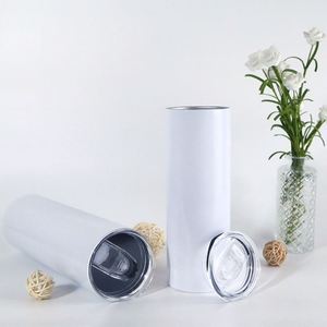 Botella de Agua Térmica de Acero Inoxidable de Doble Pared con Aislamiento al Vacío, de 20 oz, con Pajita, para Sublimación - Product Image 3