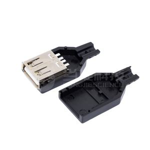 NOUVEAU Connecteur <span class=keywords><strong>USB</strong></span> Type <span class=keywords><strong>a</strong></span> <span class=keywords><strong>Femelle</strong></span> Mâle <span class=keywords><strong>Micro</strong></span> Socket Data Cable Plug MK5P Straight Plug Patch 90 Degrees 180 Degrees - Product Image 2