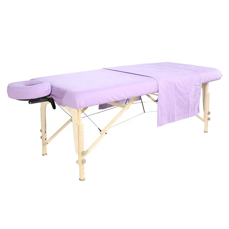 Mt Comfortable High-qualität 3 Pieces Flannel Cotton Massage Table Sheet Set <span class=keywords><strong>Spa</strong></span> Bed Sheet Massage Bed Cover