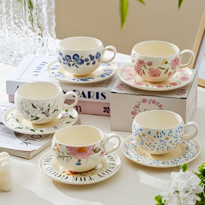 Taza de Café de Porcelana [<span class=keywords><strong>Wow</strong></span> Custom] con Plato y Logotipo Personalizado, Regalo de Boda, Venta al Por Mayor - Product Image 4