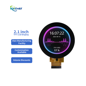 <span class=keywords><strong>2</strong></span>.1インチ 40ピン 超薄型 HD 480*480 円形時計 IPS TFT LCDディスプレイ RGBインターフェース付き - Product Image 1