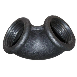 Threaded mạ kẽm 90 độ khuỷu tay trong đính cườm hoặc Dải dễ uốn gang dễ uốn phụ kiện đường ống - Product Image 4