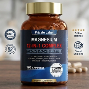 Consegna Rapida, Etichetta Privata Personalizzata, Complesso di Magnesio 12-in-1 ad Alto Assorbimento, il Tuo Partner Preferito per il Supporto alla Salute Generale - Product Image 6