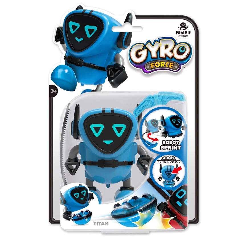 Сплав Материал тянуть пилой для прядильный механизм гироскоп робот игрушка