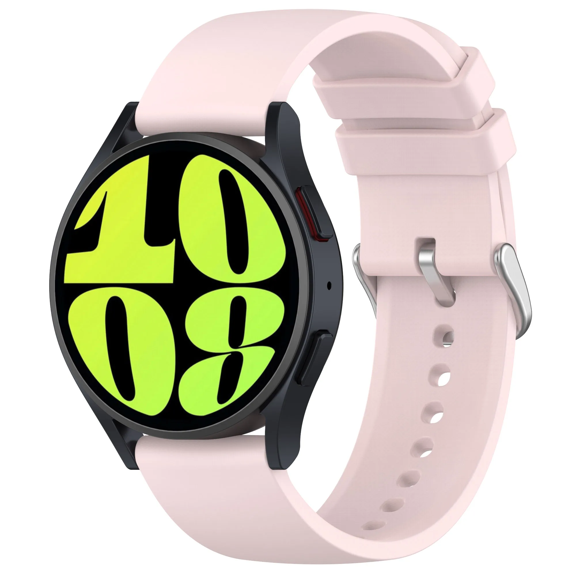 Jiaming Replacement Silicone Strap for Smartwatch 22mm/20mm Band Width Pin Buckle Sport Watch Band