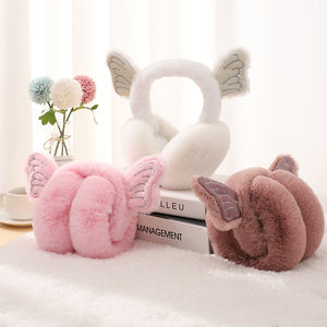 Дешевые складные теплые Защитные Мягкие женские зимние меховые наушники - Product Image 6