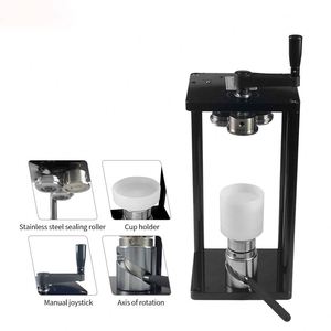 Chinese Factory Hot Sell Semi-Automatic Can Sealing <b>Machine</b> Paper 10 Cans/min Easy Operate Accept Customized for Different Size - Product Image 2