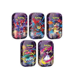 Pour Pokémon Mini Tin-Mega Evolution, design aléatoire, matériau papier, fabriqué en Italie - Product Image 1