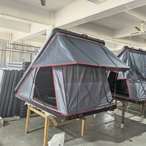 Tienda de techo de coche de aluminio más <span class=keywords><strong>barata</strong></span> 1,45 m de ancho carcasa de aluminio techo de coche superior 4x4 todoterreno <span class=keywords><strong>Camper</strong></span> Van tienda en <span class=keywords><strong>la</strong></span> azotea para acampar - Product Image 4
