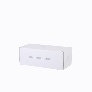Emballage en papier cadeau blanc de haute qualité, impression de logo personnalisée, emballage en carton ondulé, boîte d'expédition, directement de l'usine - Product Image 3