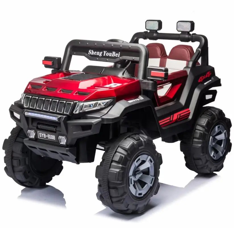 Children's electric car boys and girls four-wheel children's off-road car large electric car