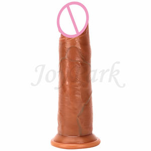 Joypark 7.88 Inch Realistische Penis Voelt Als Huid Enorme Zuignap Anale Glijdende Voorhuid Dildo 'S Voor Vrouwen Vloeibare Siliconen Dildo - Product Image 3
