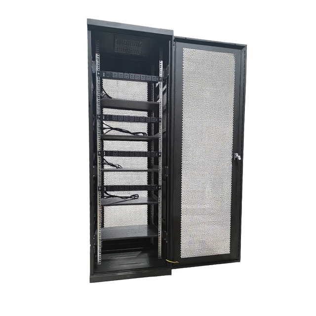 Customizable 19Inch Optical Fiber Frame Server Rack for FTTH Cold Rolled Steel Custom Sizes (2U/4U/9U-42U)