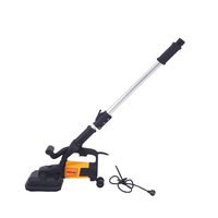 Machine de polissage de plâtrage de caractéristique de rabotage de mur de meuleuse grossière de poche à 4 rondes pour moteur de béton de mastic de mur de sol en ciment