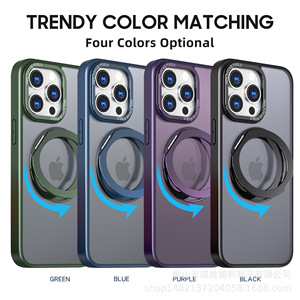 Cho ip15 điện thoại di động Trường hợp 360 Rotating Magnetic đứng <span class=keywords><strong>iPhone</strong></span> điện thoại di động trường hợp bất thường cánh B điện thoại di động trường hợp - Product Image 3