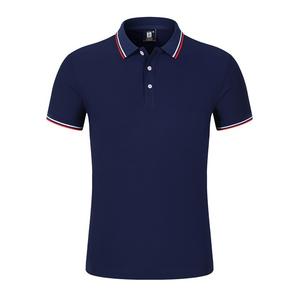 Polo de secado rápido para hombre de poliéster con logotipo personalizado, Polo de golf transpirable de ajuste seco de alta calidad - Product Image 2