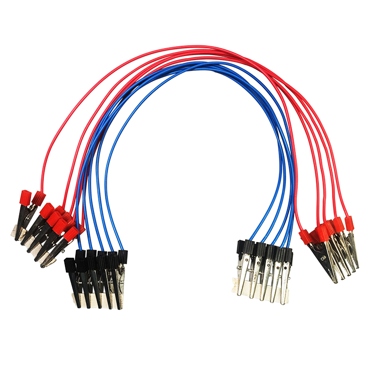 Поставки для физического и электрического эксперимента с проволочным зажимом типа «крокодил»