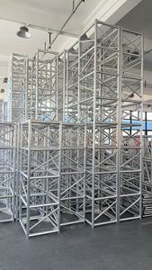 Sistema de armazón de techo de aleación de aluminio, armazón de techo de aluminio con pernos de escenario, armazón de iluminación para conciertos, escenario móvil para conciertos - Product Image 2