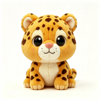 Peluche Léopard Personnalisée ODM/OEM, Jouet en Peluche Animal de Dessin Animé Mignon, Peluches Léopard Douces Personnalisées, Cadeau Promotionnel
