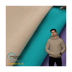 Rahat Hoodie 420gsm fransız terry hoodie örme kumaş % 100% pamuk ter kumaş