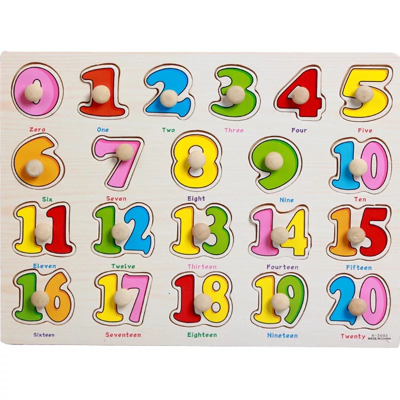 Wholesale Kids Early Educational Cognition Custom Wooden ABC