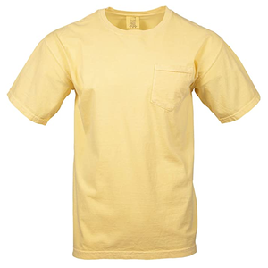 T-shirt d'été pour homme grande taille à manches courtes, style streetwear, tricoté, respirant, 100 % coton, effet vintage délavé, anti-boulochage, écologique - Product Image 1