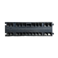 1, 2, 3, 4, 5 topes de velocidad, rampa de Cable de PVC amarillo y negro, 3 ranuras protectoras de goma para cables, Seguridad de Tráfico, protectores de protección vial