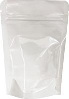 Sachet transparent à fond plat avec fermeture éclair supérieure pour l'emballage d'aliments pour bébés, en matériaux BOPP/AL/PE/CPP, imprimé en héliogravure