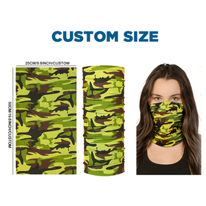 Penutup Leher Anti UV Pelindung Matahari Bahan Sutra Es, Masker Wajah Bandana Tabung, Penutup Leher Nyaman - Product Image 5