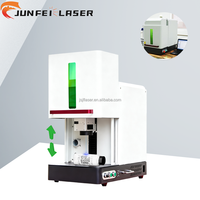 Marqueur laser à fibre JPT Mopa entièrement fermé JUNFEI, noir et coloré, pour la gravure de numéros de série sur métal, machines laser