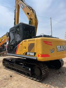 รถขุดไฮดรอลิกแบบตีนตะขาบ Sany Sy155c คุณภาพสูง มือสอง สำหรับขาย - Product Image 2