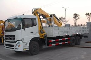 Camion de grue monté par camion droit de bras de charge évaluée de SINOTRUCK 6x4 8x4 8-12Ton - Product Image 3