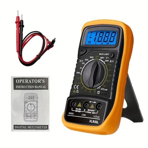OKYN3004 XL830L มัลติมิเตอร์แบบดิจิตอลพร้อมไฟแบ็คไลท์ เครื่องทดสอบความต้านทานกระแสไฟ AC/DC - Product Image 5
