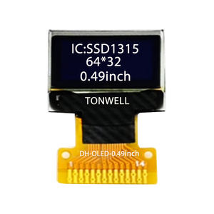 <strong>0.49</strong> Inch <strong>OLED</strong> <strong>Display</strong> <strong>Module</strong> 64x32 SPI/IIC/14PIN Interface with SD1315 Driver PMOLED Type - Product Image 1