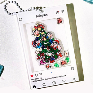 Hot Bán Tùy Chỉnh Phim Hoạt Hình Phim Hoạt Hình Móc Khóa Dễ Thương Kawaii Cavy Acrylic Shaker Móc Khóa Động Vật Trong Suốt Thiết Kế Cho Lắc - Product Image 5