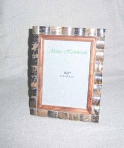 Cadre photo rectangulaire en acrylique décoratif en os et en corne, cadre photo collage, best-seller - Product Image 2