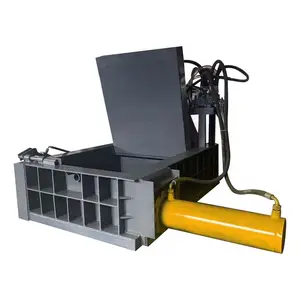 Draagbare Schroot Mobiele Metalen Compactor En Balenpersmachine