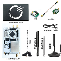 Hackrf One R10 1Mhz-6Ghz Papan Pengembangan Radio Perangkat Lunak Sumber Terbuka Kabel MicroUSB Asli 2Msps-20Msps Tingkat Pengambilan Sampel IIC